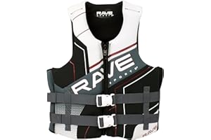 RAVE Sports Adult Neoprene Life Vest PFD, USCG Approved Type III PFD
