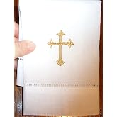 Baby Baptism Cloth with Gold Cross