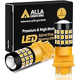 Alla Lighting 3157 LED Bulbs Super Bright 3156 3056 3157KX 4157 3457 4157NAK 3757 T25 Wedge LED Turn Signal Blinker Lights, A