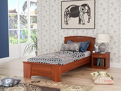 Stylespa Estilo Single Bed (Siena Cherry)