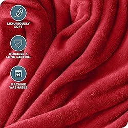 Bare Home Fleece Blanket - Full/Queen - Ultra-Soft