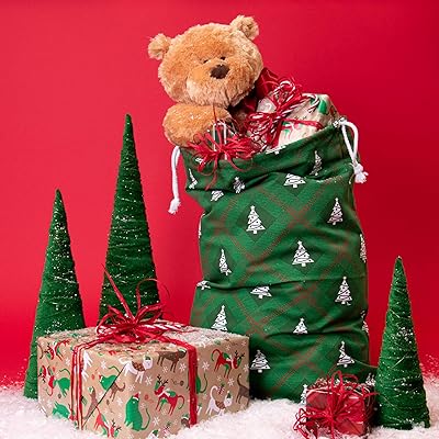 extra large reusable christmas bags