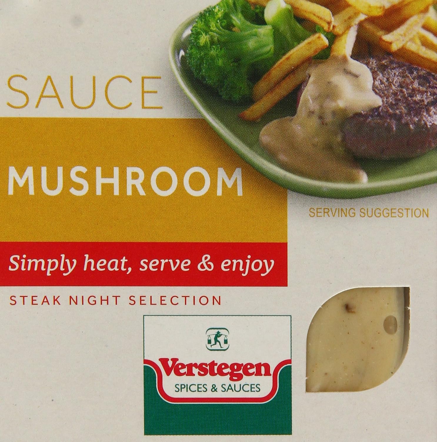 Verstegen Mushroom Sauce 80 ml (Pack of 6) Amazon.co.uk Grocery