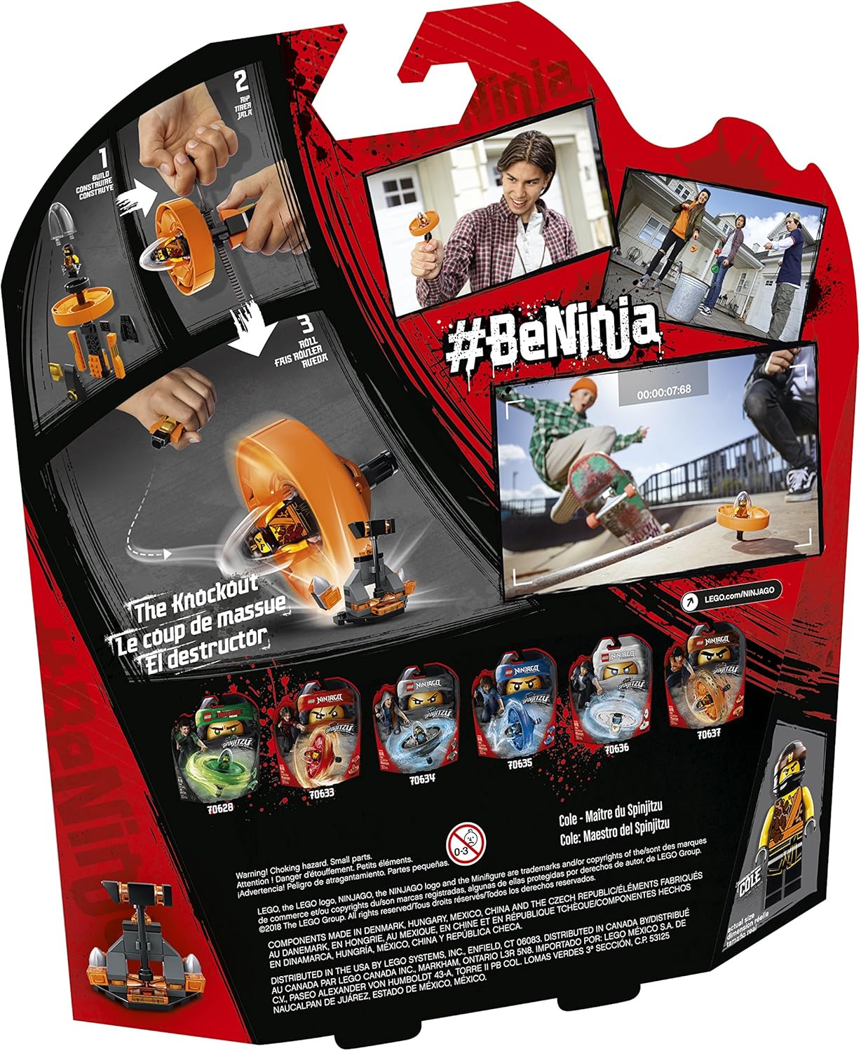 lego ninjago cole spinjitzu master