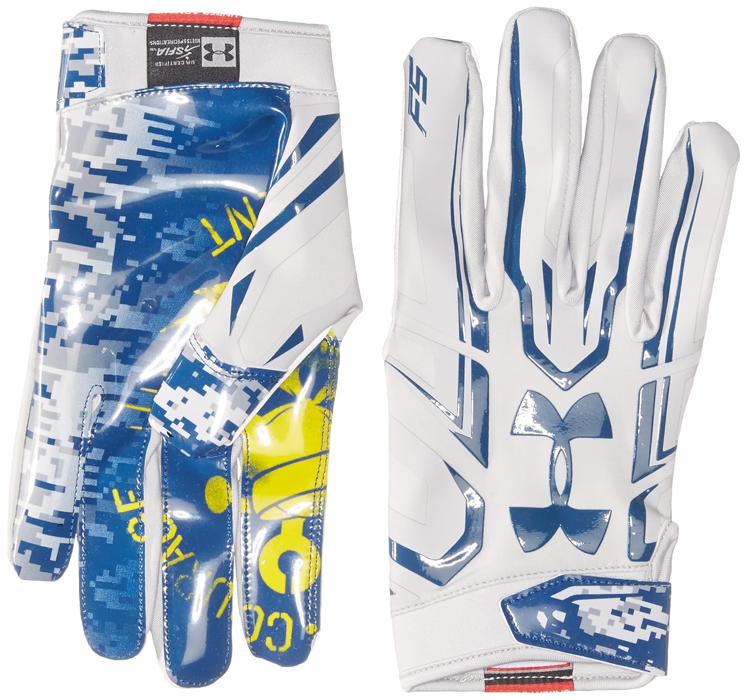 Under Armour Mens F5 Gloves Limited Edition Football Gloves Under Armour Accessories Sports