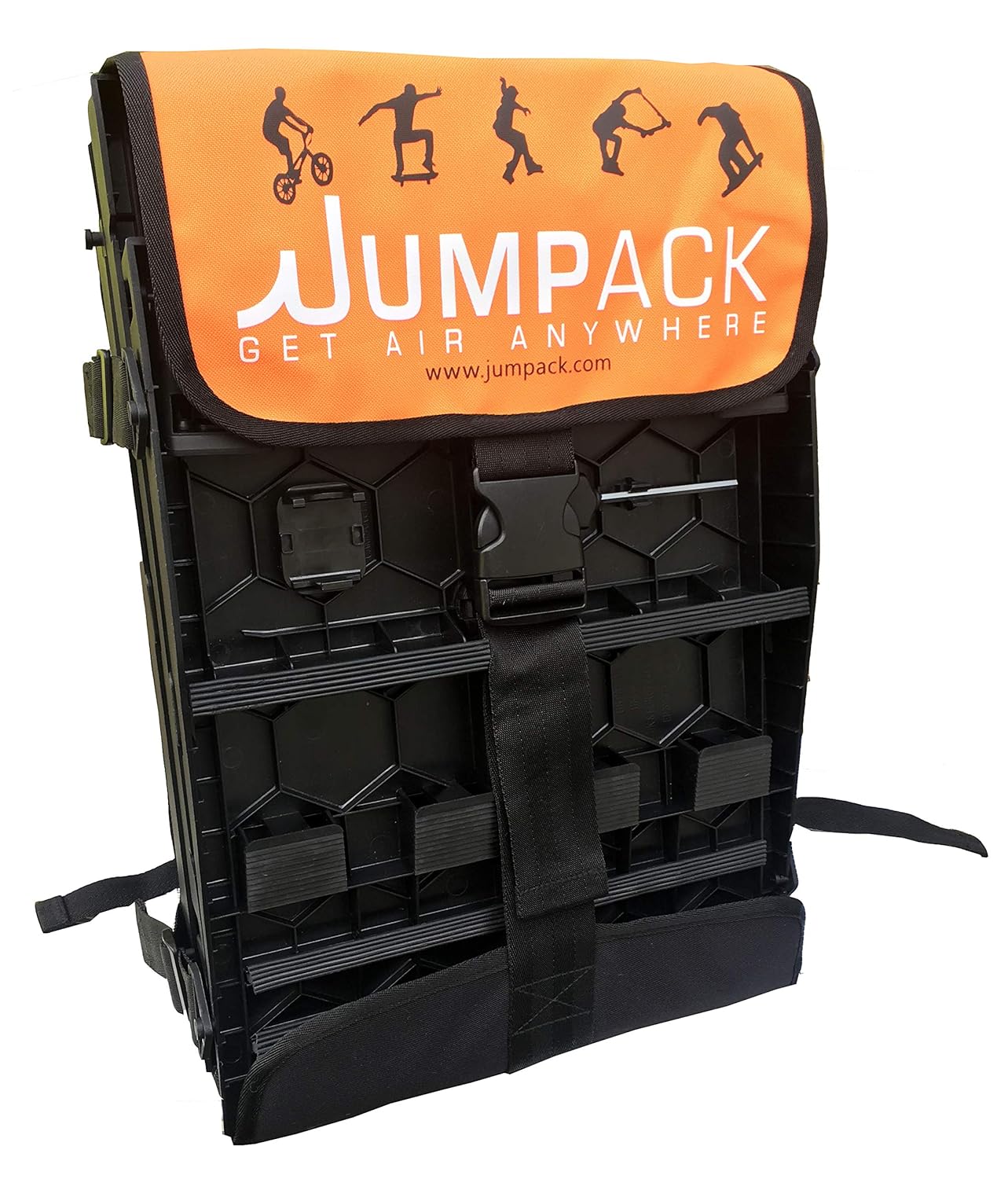 Jumpack Portable Black Foldup Skate Scooter Rollerblade Bike Launch