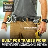 Holstery Modbelt Modular EDC Tool Belt 1.75 Inch MIL-SPEC Nylon Black XL view 5