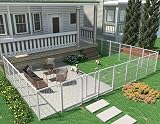 HOMIDEC 8-Panel Dog Pen 80cm High with Door Portable Indoor Outdoor Playpen view 7