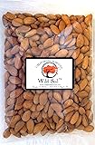 Wild Soil Almonds - Distinct and Superior to Organic, Steam Pasteurized, Probiotic, Raw 1LB Bag