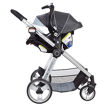 baby trend go lite snap fit sprout travel system rose gold