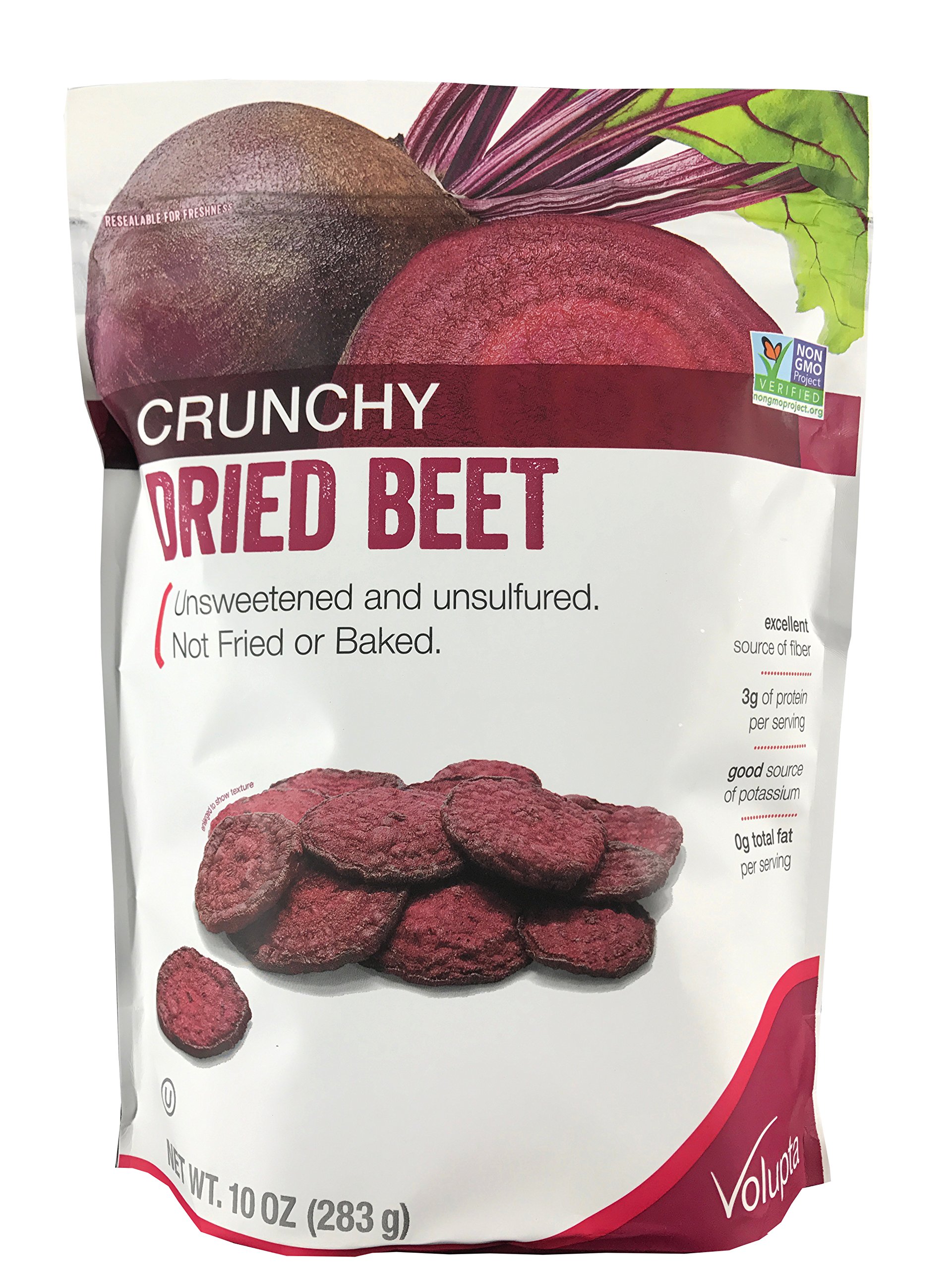 Volupta Crunchy Dried Dragon Fruit Snack Unsweetened & Unsulfured 10 OZ Grocery