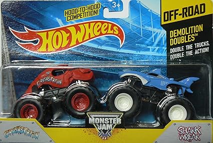 hot wheels monster truck shark wreak