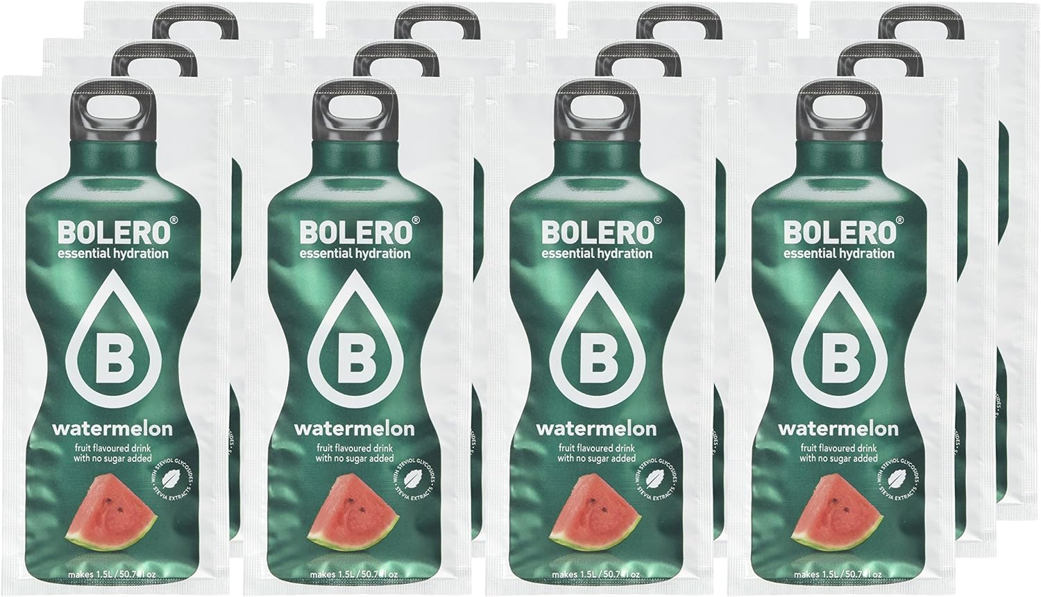 Bolero Essential Hydration Sugar Free Fruit Drink Watermelon 12 Sachets - Image 5