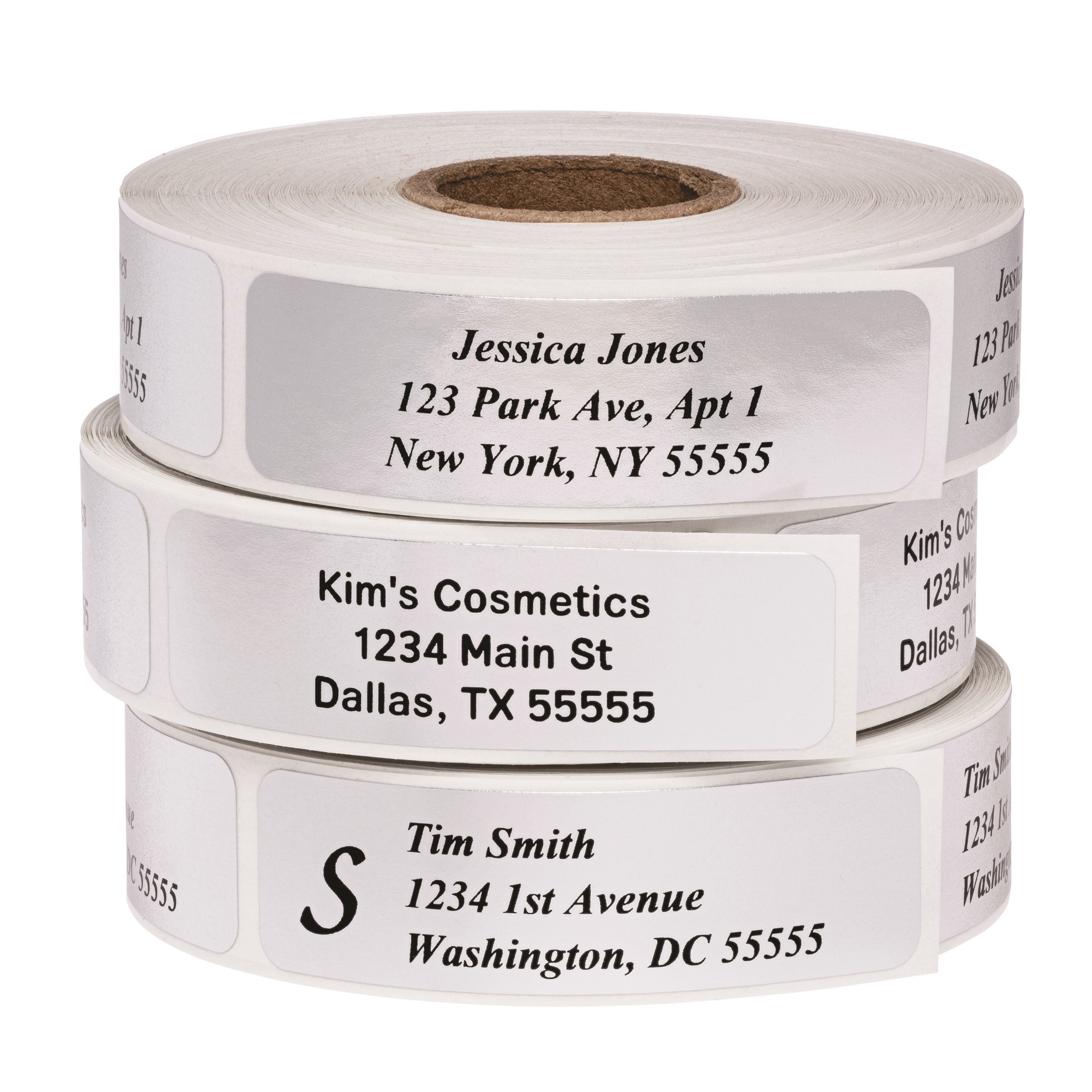 address labels personalized roll