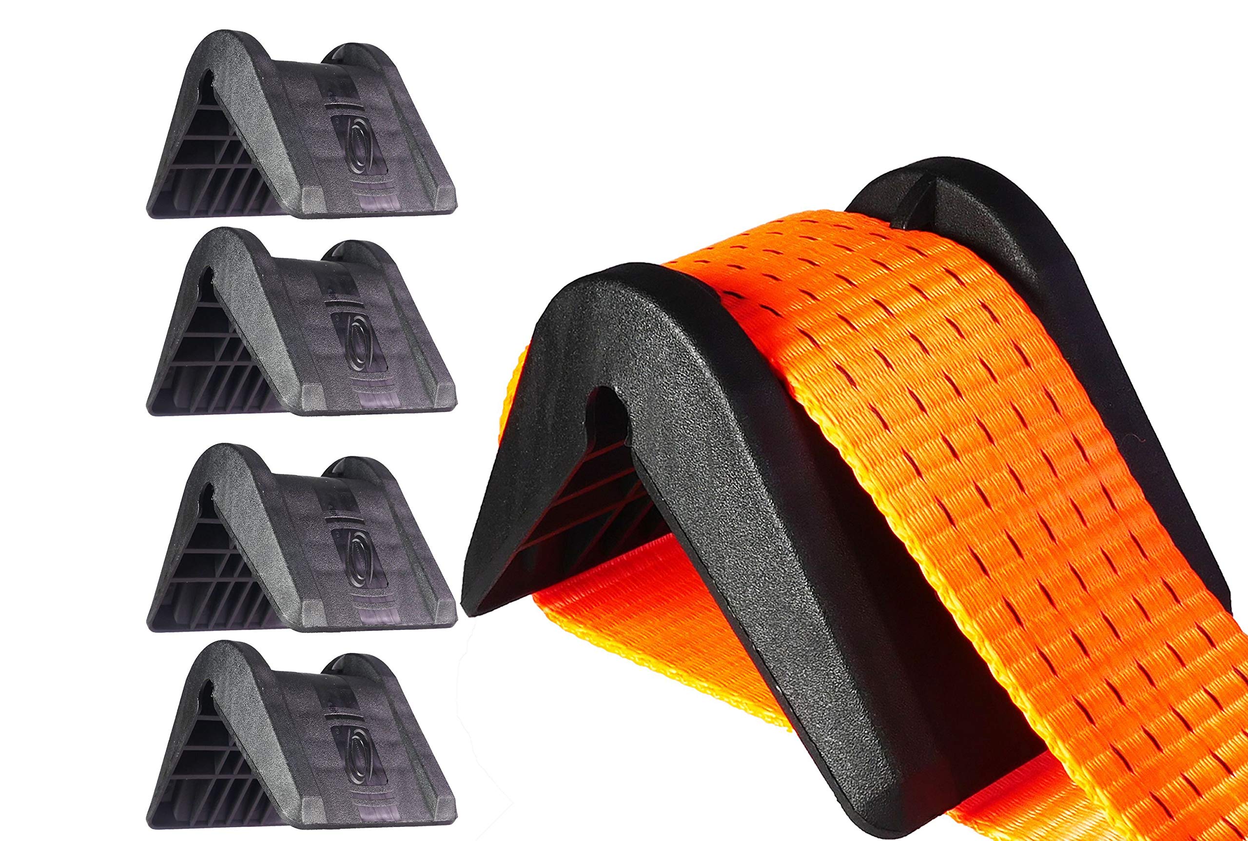 4 x Edge protection lashing straps for truck edge protection lashing corner protection for clamping straps