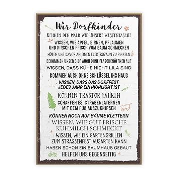 Typestoff Holzschild Mit Spruch Zuhause Ist Es Am Schonsten Im Vintage Look Mit Zitat Als Geschenk
