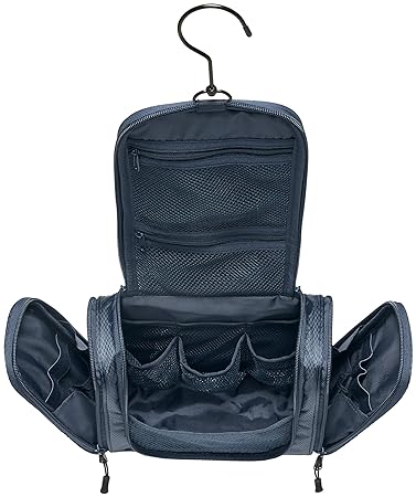TRABONA Kulturbeutel zum Aufhängen für Herren - Waschtasche für Männer Premium-Qualität - Reise Kulturtasche mit verbessertem