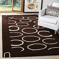 SAFAVIEH Soho Collection 3'6" x 5'6" Brown / Ivory