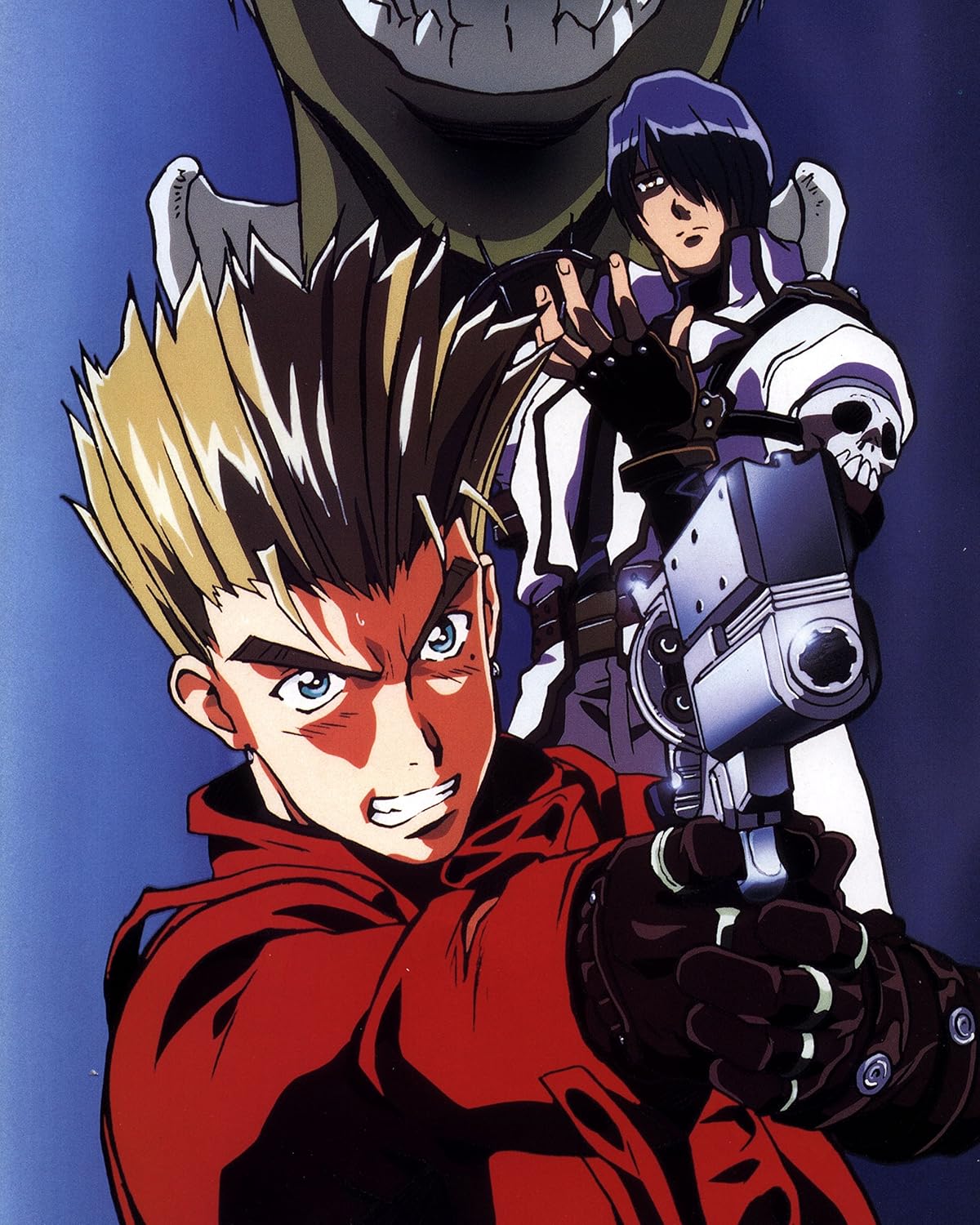 Amazon Com Trigun Poster Anime Vash Stampede Manga Print Nicholas D Wolfwood Wall Art 16x20 Inches Everything Else