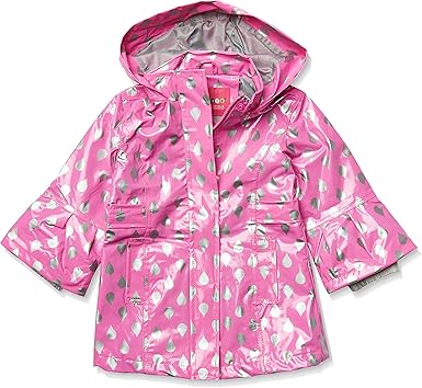 baby girl pink raincoat