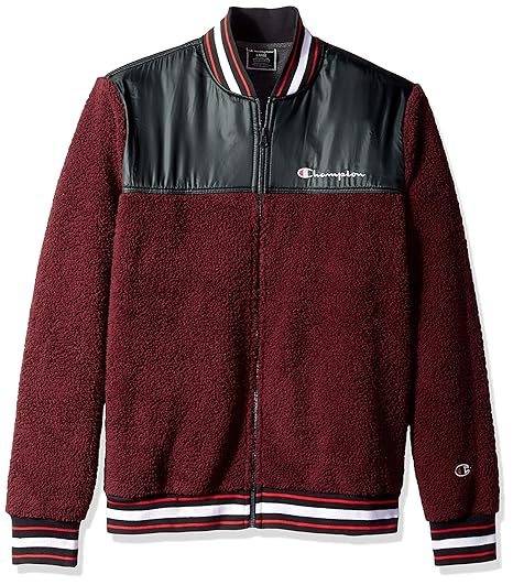 champion baseball sherpa jacket