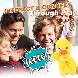 Easfan Duck Hand Puppet Plush Interactive Animal