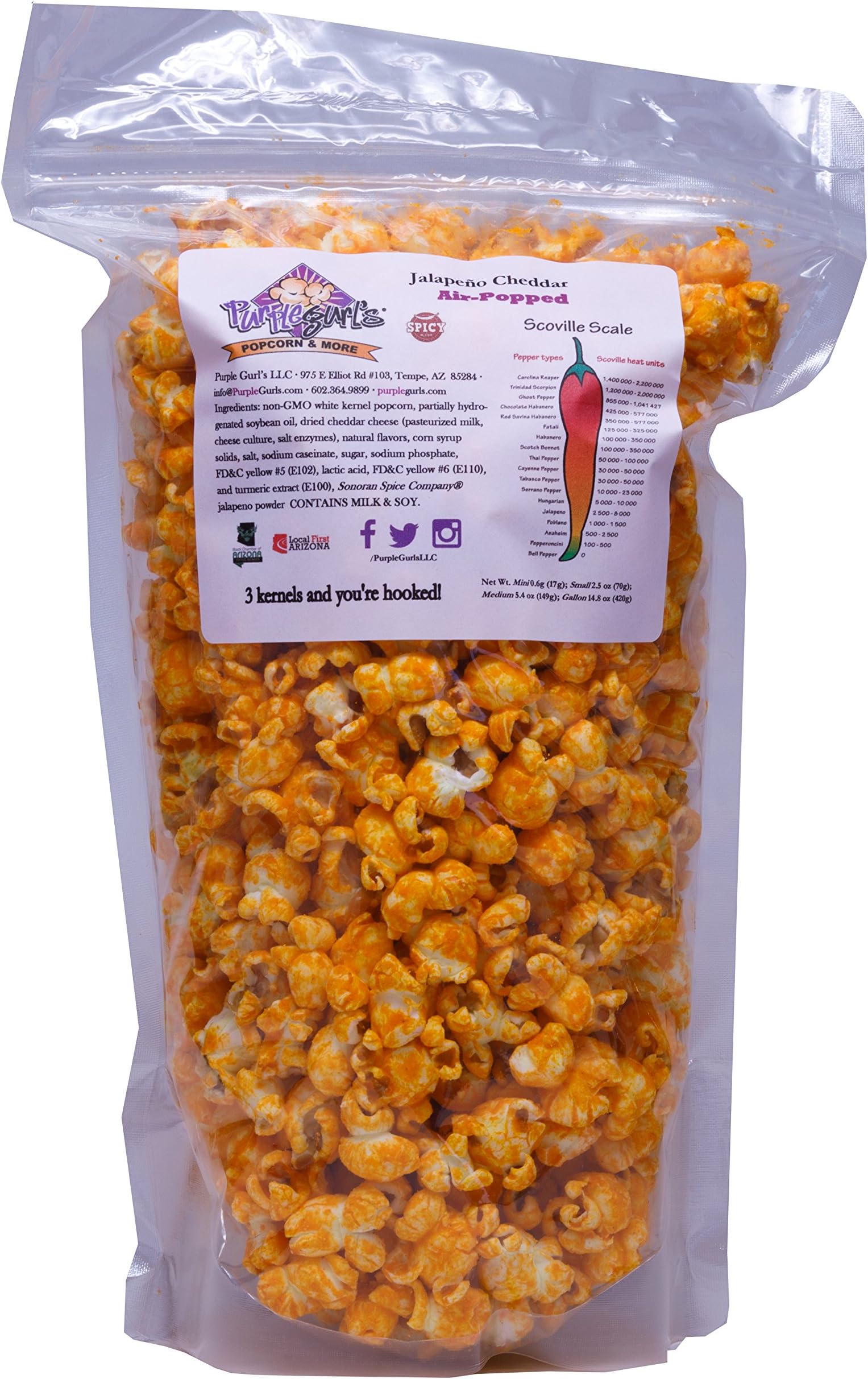 Jalapeno Cheddar Popcorn