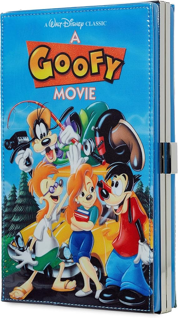 disney vhs clutch purse