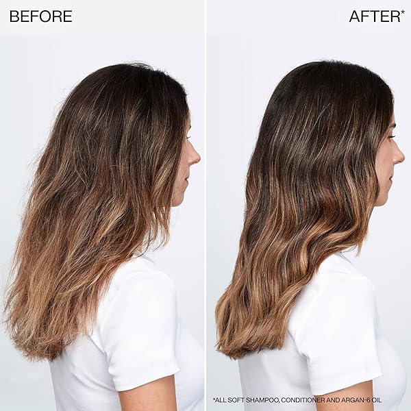 REDKEN ALL SOFT ARGAN OIL TREATMENT FOR DRY HAIR – MOISTURIZING HAIR OIL, DEEPLY CONDITIONS HAIR, ADDS SOFTNESS & SHINE