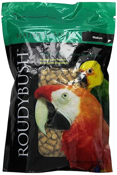 ROUDYBUSH DAILY MAINTENANCE BIRD FOOD, MEDIUM, 22-OUNCE, GREEN, 222MDDM