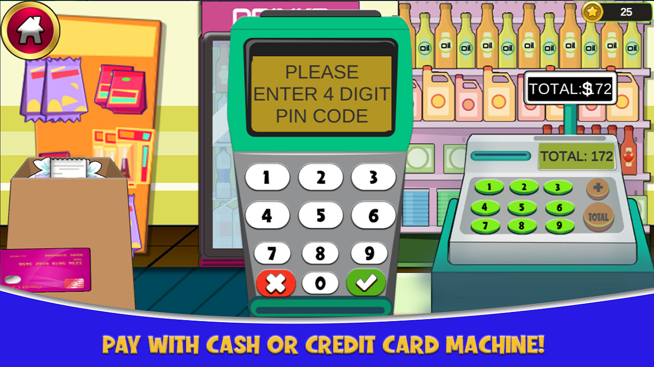 Supermarket Cash Register: Superstore Cashier Game:Amazon.es:Appstore for  Android