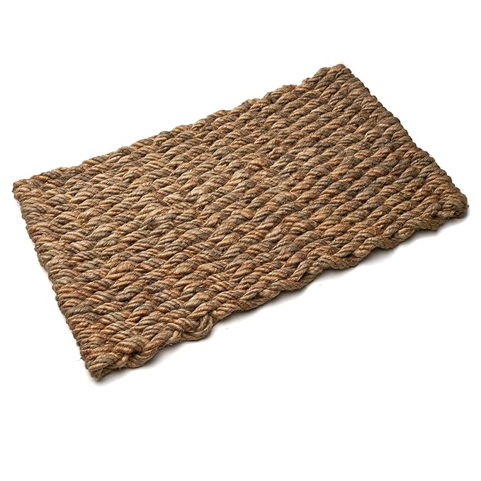 Kings County Tools Natural Jute Woven Door Mat Extra Large Heavy Duty
