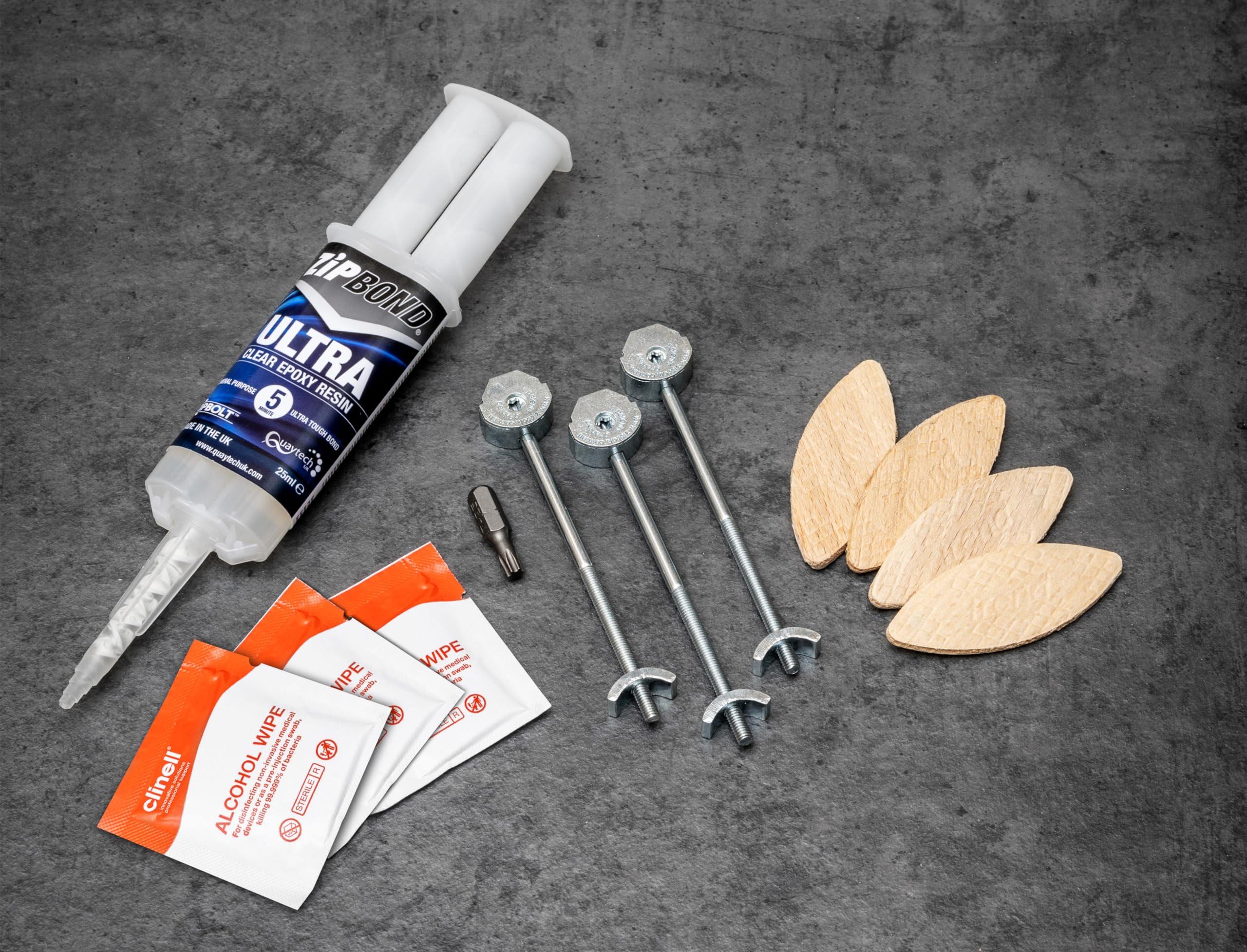 Zipbolt Ultra Solid Compact Laminate Joining Kit