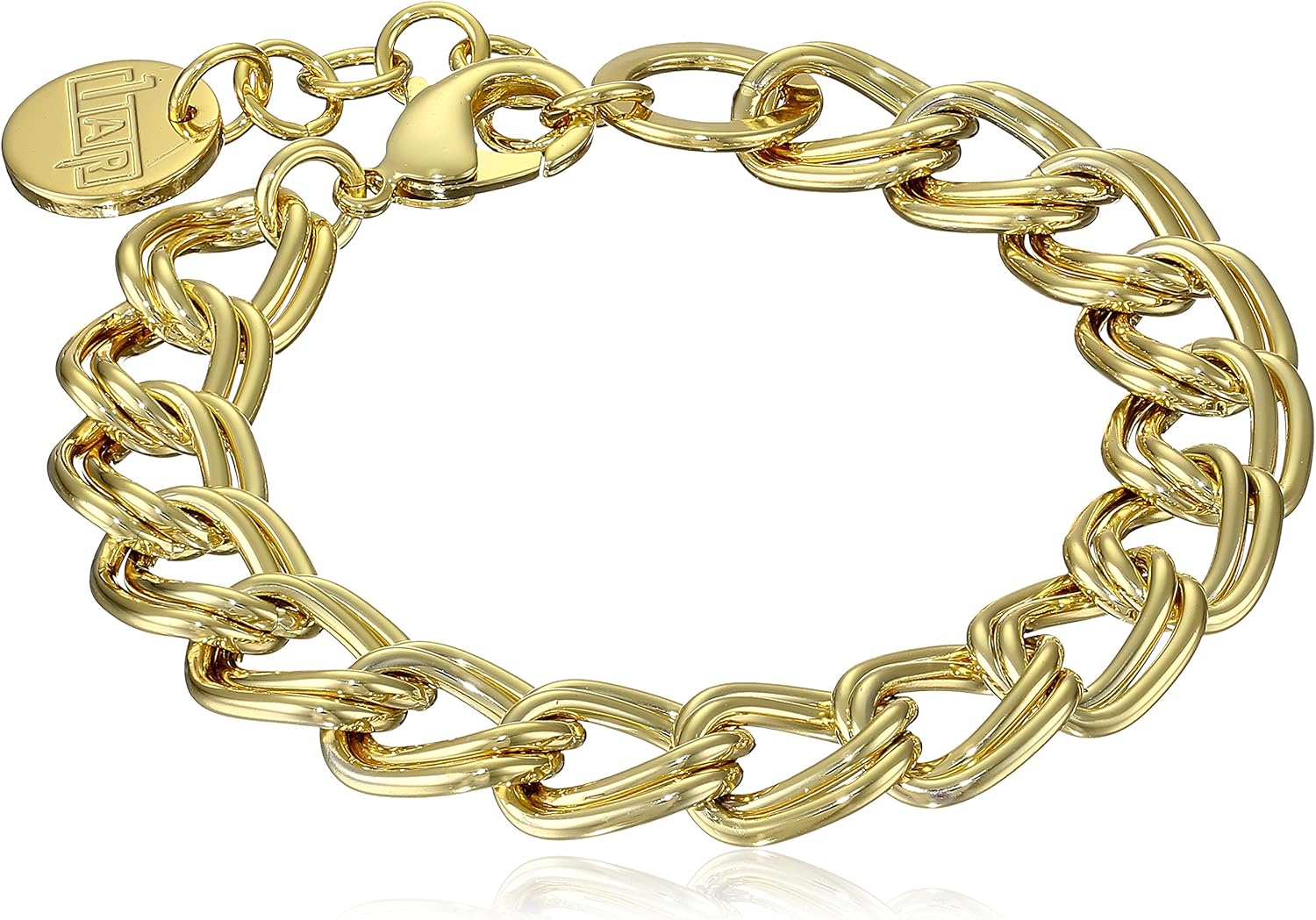 1AR by UnoAerre 18k GoldPlated Double TwistedLink