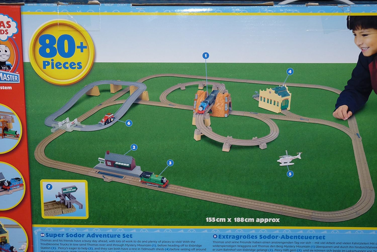 thomas sodor adventure set