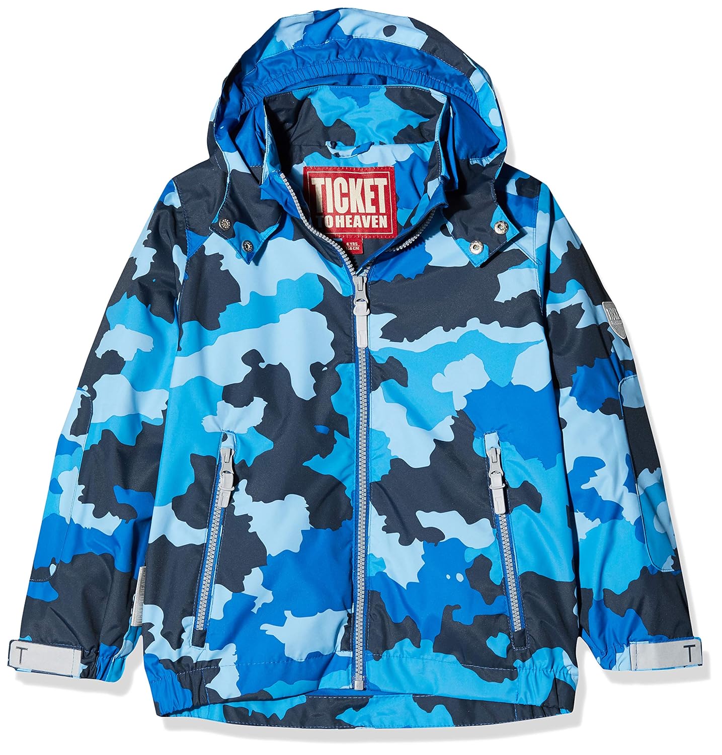 Ticket To Heaven Boys Jacke Noland M Abnehmbarer Kapuze Allover Jacket