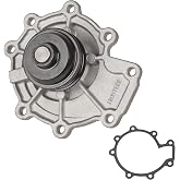 IRONTREE AW4132 Water Pump Kit with Gasket Compatible with 2003-2006 Ford Escape, 2003-2005 Ford Taurus, 2003-2008 Mazda Tribute, 03-06 Mazda MPV, 05-06 Mercury Mariner, 03-05 Mercury Sable, 3.0L V6