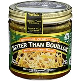 Better Than Bouillon Organic Vegetarian No Chicken Base, 8 oz Jar, 1 ct
