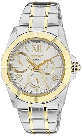 Mens 21627 S1 Rally Dial Blue & Beige Silicone Strap Chronograph Watch Gold