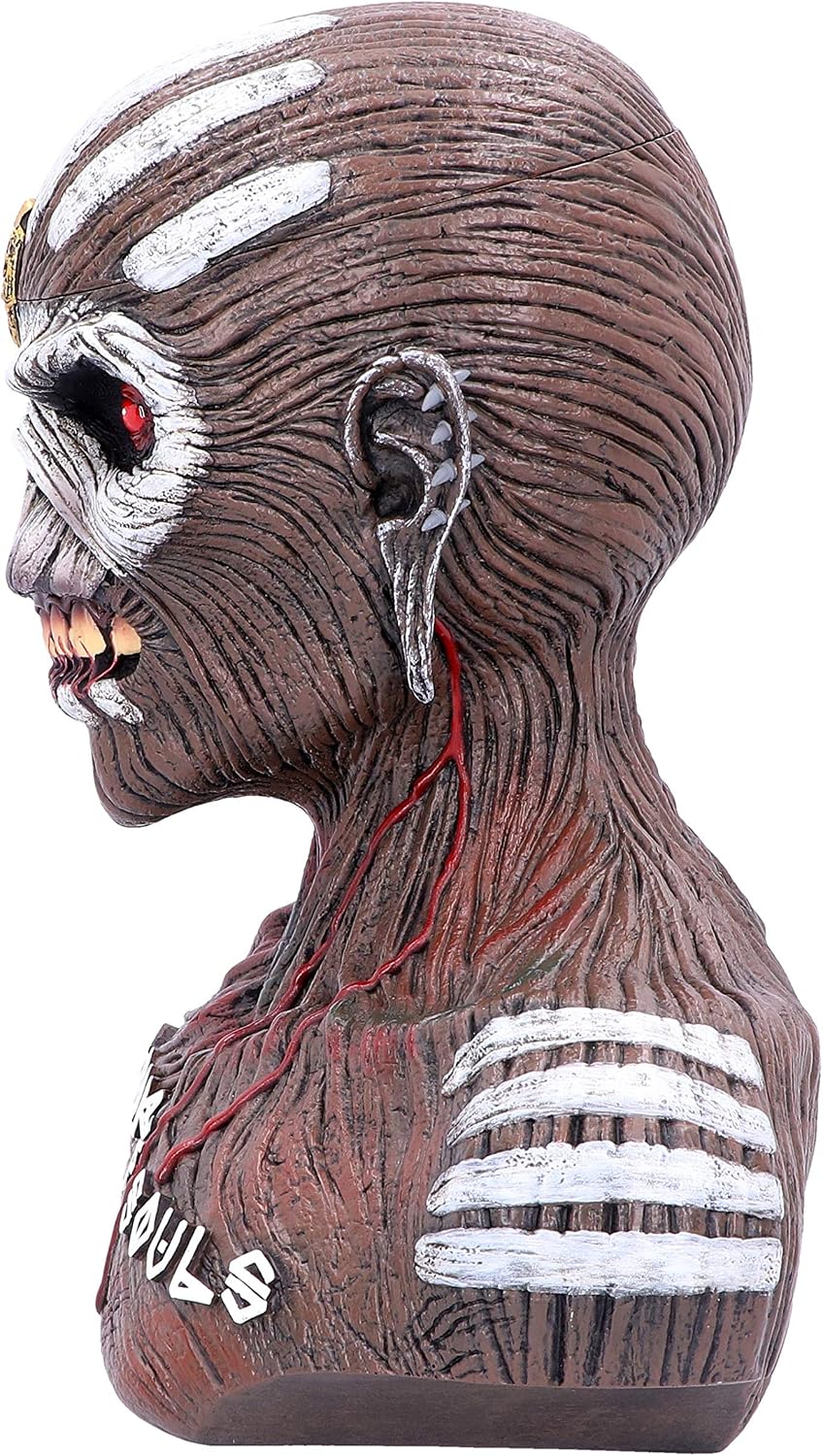 Nemesis Now Officially Licensed Iron Maiden Book of Souls Bust Box, Brown, 26cm (Large) - Image 3