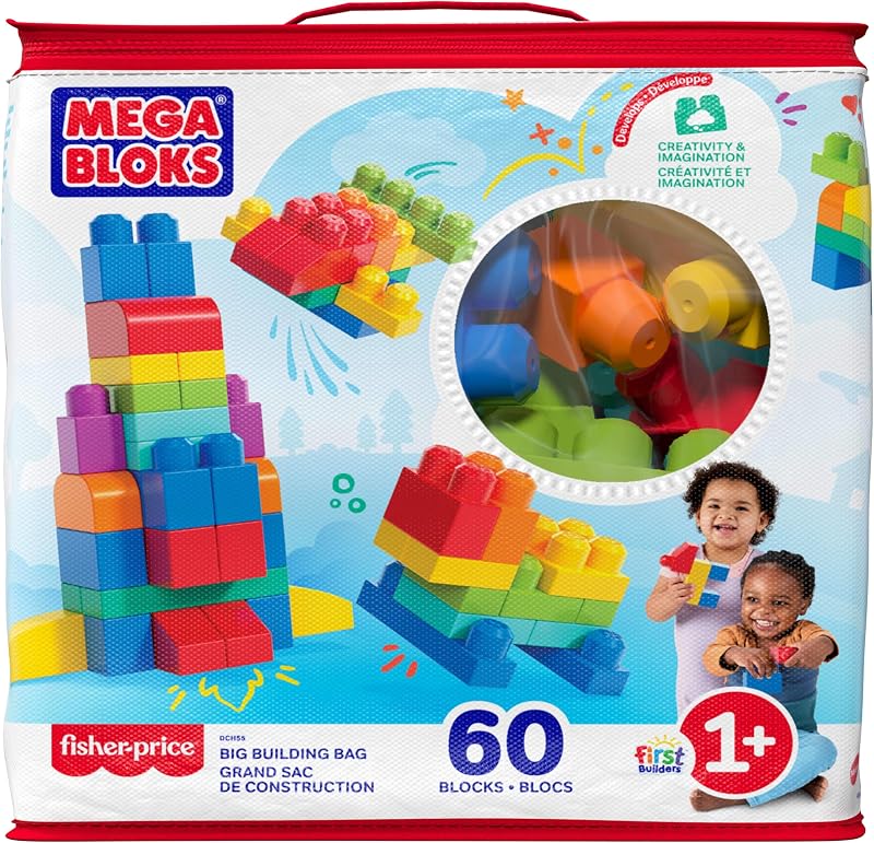 First Builders Bolsa Grande de Bloques Azul