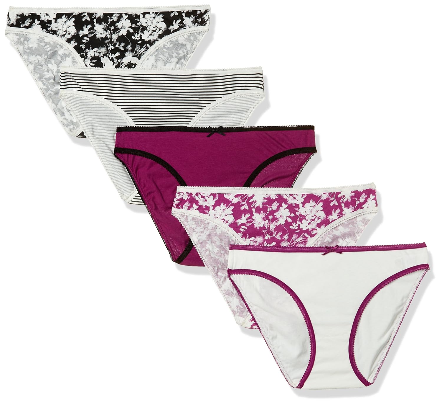 Buy Marks & Spencer Women's Cotton High Leg Knickers (Pack of 5) (T61