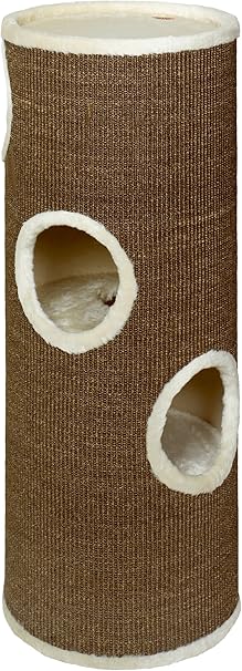 Amazon Com Nobby 63050 50 Dasha Iii Cat Scratching Post Beige Brown Pet Supplies