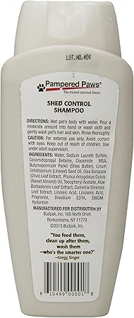 top paw shed control shampoo