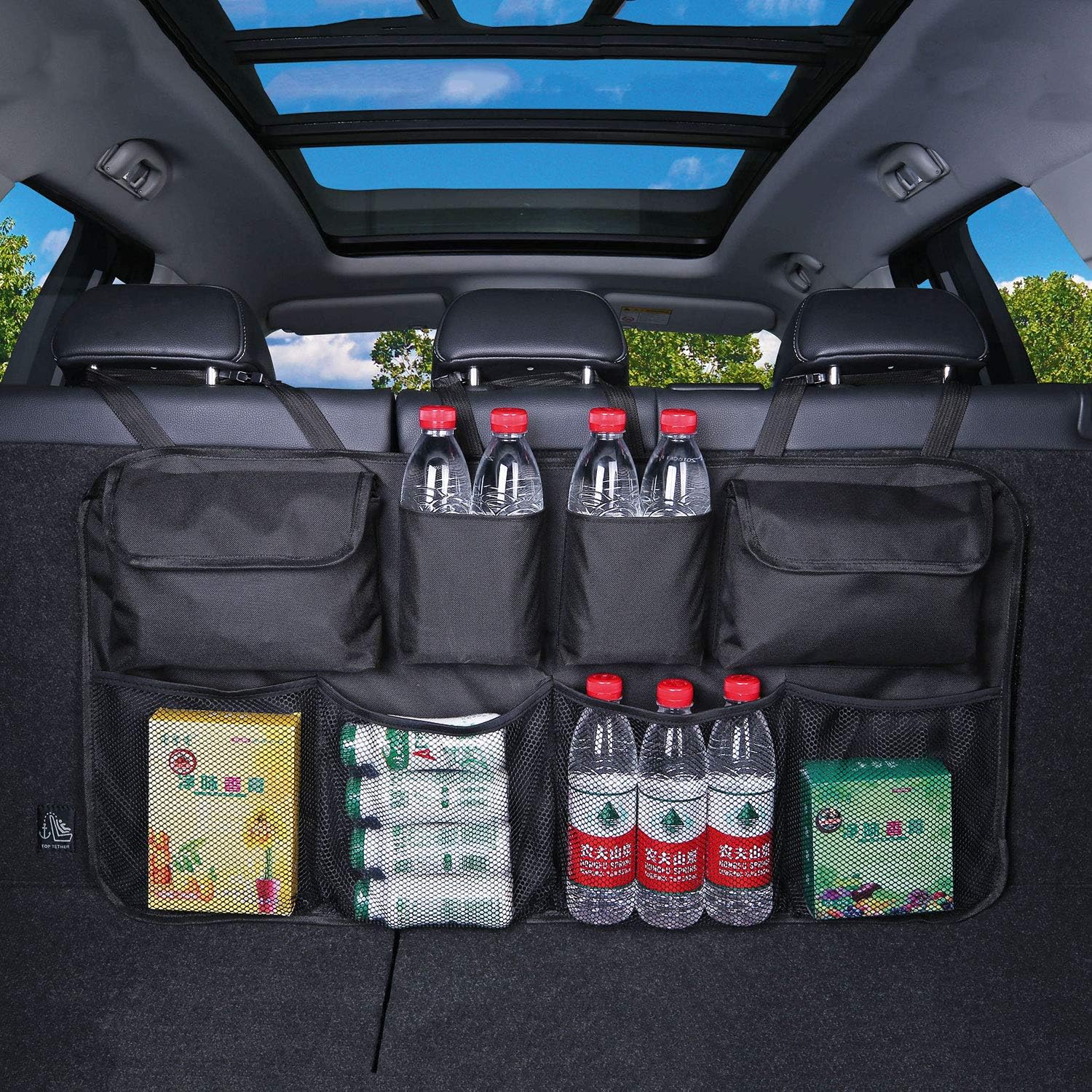 Fifth Gear® Hanging Car Boot Storage Organiser Multi Pocket Back Seat