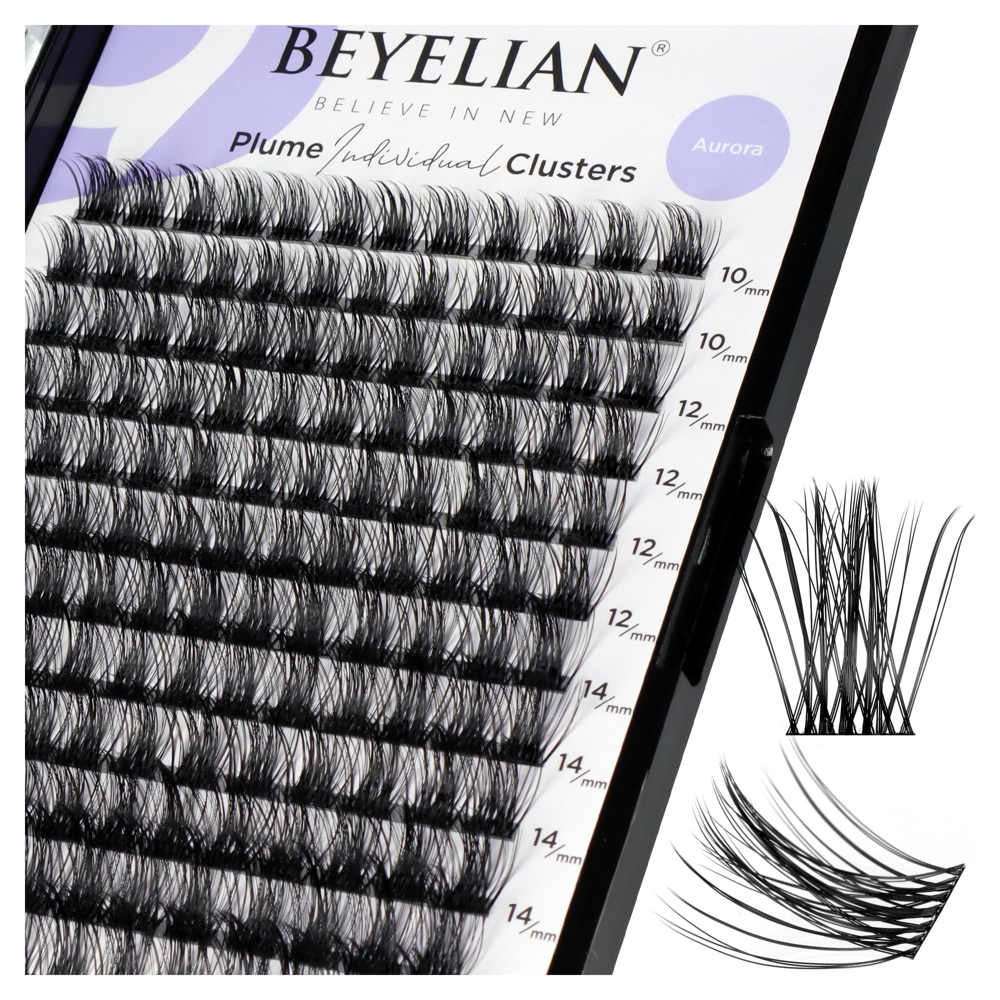 BEYELIAN Lash Clusters D Curl Cluster Eyelash