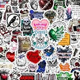 200PCS Dark Romance Book Stickers, Vinyl Spicy Romance Bookish Stickers for Adults, Journaling, Scrapbooking, Kindle & Laptop