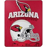 Northwest NFL Arizona Cardinals Gridiron Fleece Throw Blanket, Team Colors, 50" x 60"
