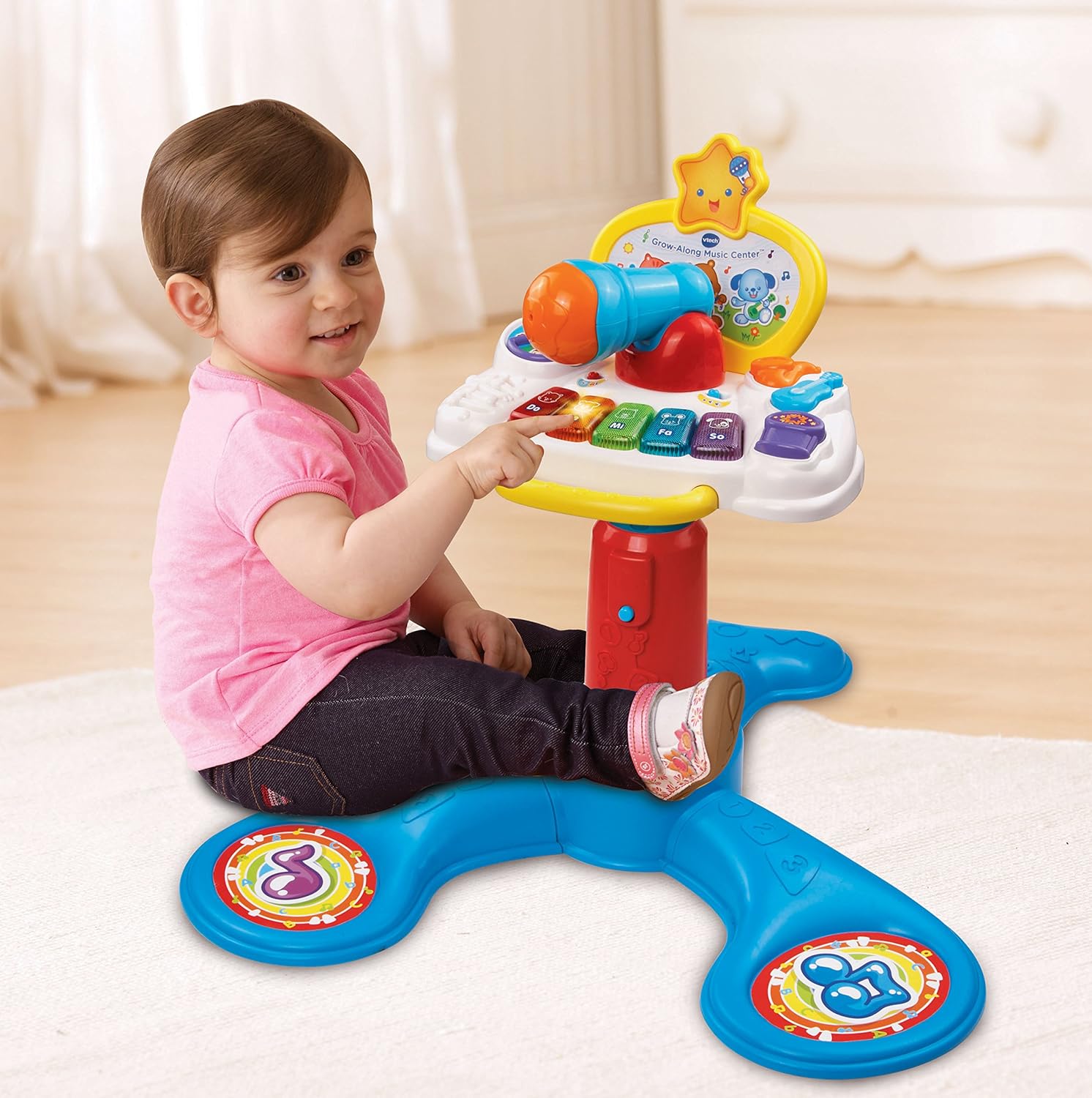 vtech grow along music center