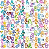 Care Bears Classic 100ct Vinyl Large Deluxe Stickers Variety Pack - Laptop, Water Bottle, Scrapbooking, Tablet, Indoor/Outdoor